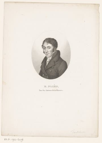 Portret van Étienne Garnier-Pagès by Ambroise Tardieu