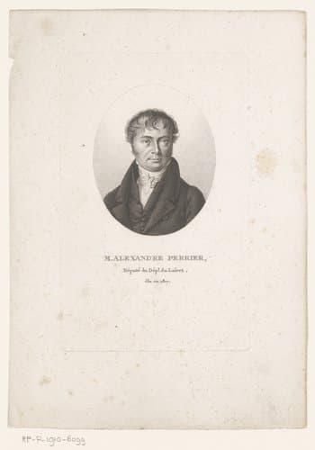 Portret van Alexandre-Jacques Perier by Ambroise Tardieu