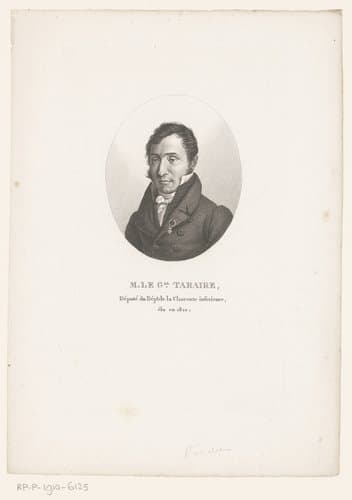 Portret van Jean-Joseph Tarayre by Ambroise Tardieu