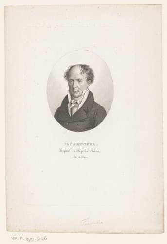 Portret van Camille Teisseire by Ambroise Tardieu