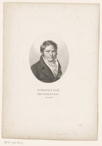 Portret van Guillaume Louis Ternaux by Ambroise Tardieu