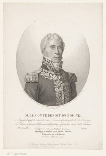 Portret van Benoît de Boigne
