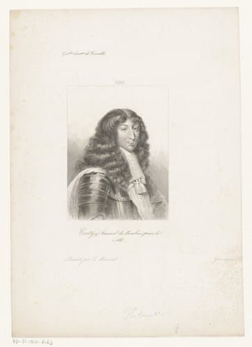 Conty (Armand de Bourbon, prince de) by Louis Gustave Thibault