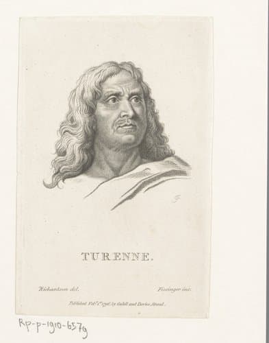 Portret van Henri de la Tour d’Auvergne