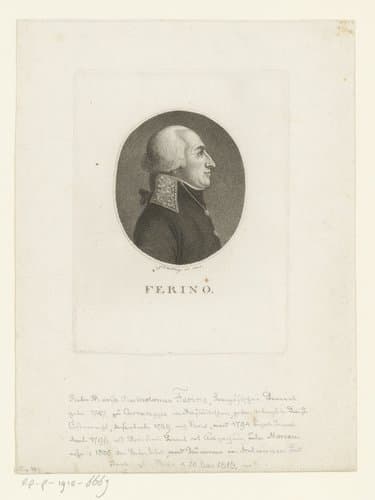 Portret van Pierre Marie Barthélemy Ferino