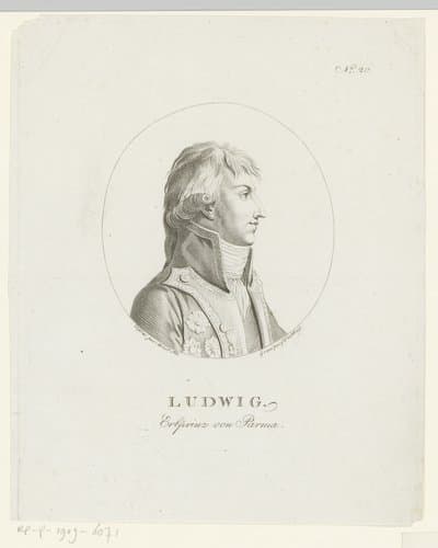Portret van Charles Leclerc by Friedrich Wilhelm Nettling
