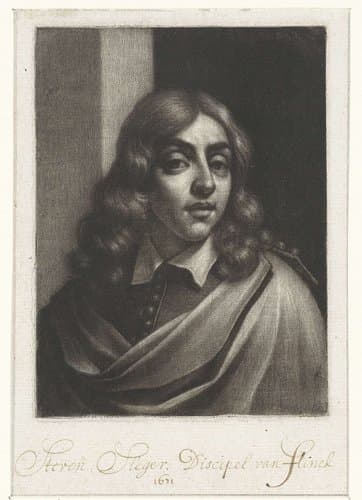 Portret van een jongeman, mogelijk Steven Sleger by Wallerant Vaillant