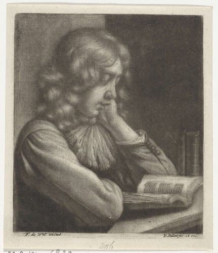Lezende jongen by Wallerant Vaillant