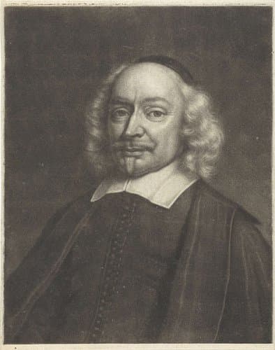 Portret van de predikant Hendrick Blancheteste by Wallerant Vaillant