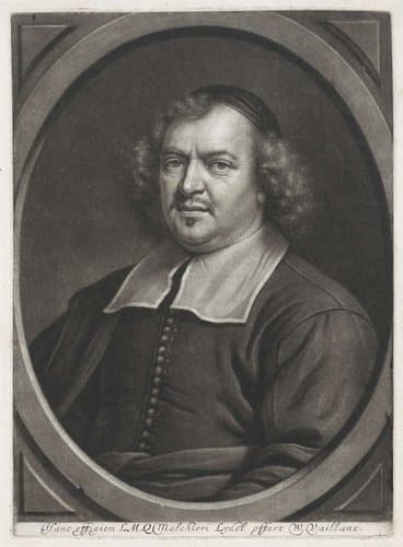 Portret van Melchior Lydell by Wallerant Vaillant