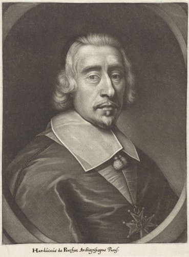 Portret van Hardouin de Péréfixe de Beaumont by Wallerant Vaillant