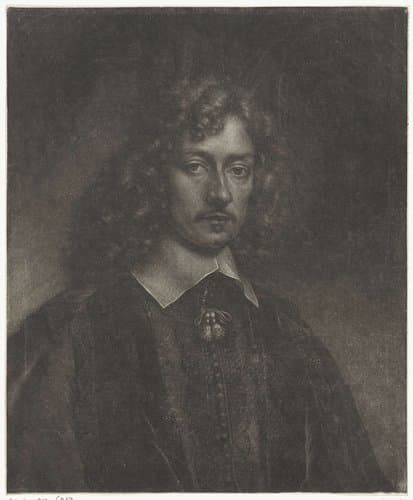 Portret van Jan Six by Wallerant Vaillant