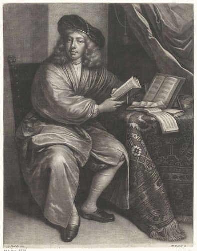 Portret van een man, mogelijk Jacob de Rijck by Wallerant Vaillant