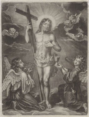Triomferende Christus by Wallerant Vaillant