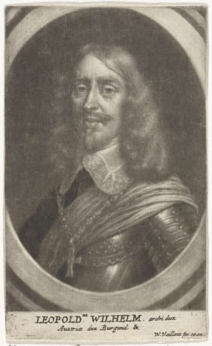 Portret van Leopold Willem van Oostenrijk by Wallerant Vaillant