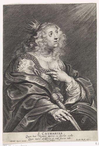 H. Catharina van Alexandrië by Jacob Neefs