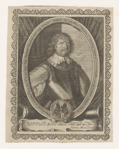 Portret van Georg Paukul by Matthäus Merian (II)