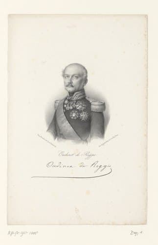 Portret van generaal Nicolas Oudinot by Auguste Bry