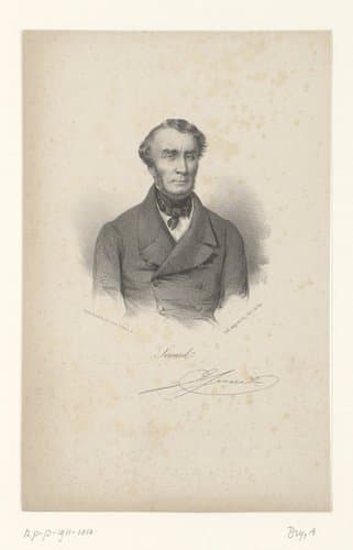 Portret van de politicus Antoine Marie Jules Senard by Auguste Bry