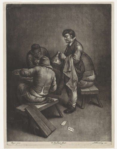 Herbergier bedient zijn klanten by Wallerant Vaillant