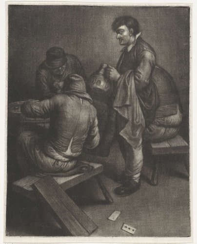 Herbergier bedient zijn klanten by Wallerant Vaillant