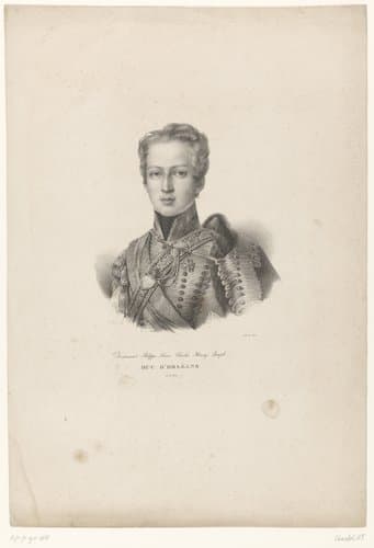 Portret van prins Ferdinand-Philippe d'Orléans by Nicolas Toussaint Charlet