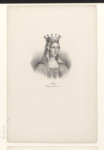 Alix, femme de Louis VI by anonymous; veuve Delpech (Naudet)