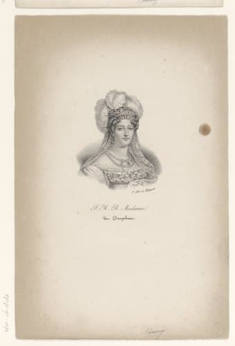 S.A.R. Madame la Daupine by anonymous; veuve Delpech (Naudet)