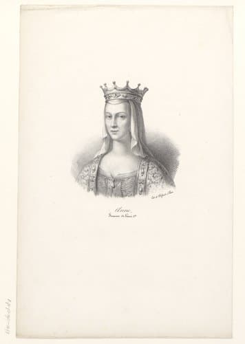 Anne, femme de Henri 1er by anonymous; veuve Delpech (Naudet)