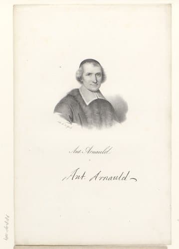 Ant. Arnauld by anonymous; veuve Delpech (Naudet)