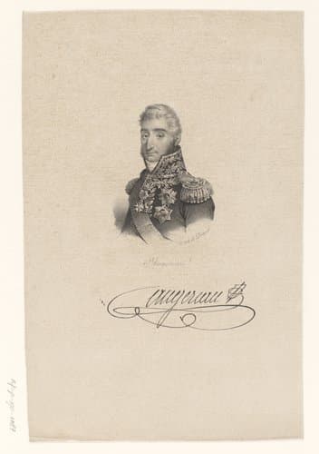 Portret van Pierre Augereau by anonymous; veuve Delpech (Naudet)