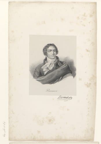 Portret van Antoine Barnave by anonymous; veuve Delpech (Naudet)