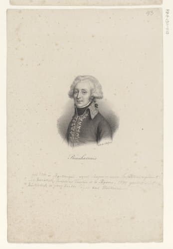 Portret van Alexandre de Beauharnais by anonymous; veuve Delpech (Naudet)