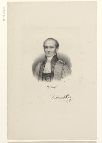 Portret van Pierre-Augustin Béclard by anonymous; veuve Delpech (Naudet)