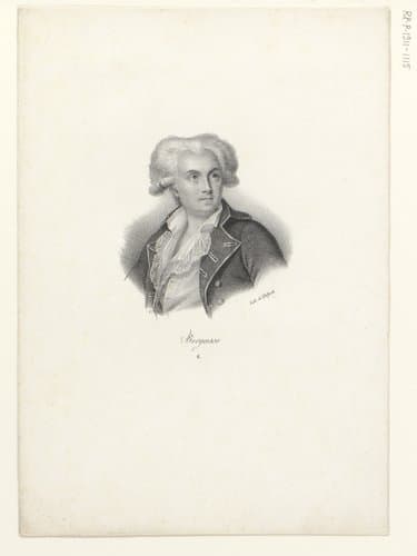 Portret van Nicolas Bergasse by anonymous; veuve Delpech (Naudet)