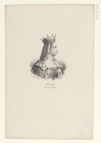 Berthe, femme de Pepin by anonymous; veuve Delpech (Naudet)