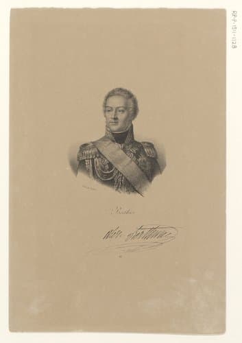 Portret van Louis-Alexandre Berthier by anonymous; veuve Delpech (Naudet)