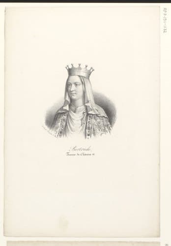 Bertrude, femme de Clotaire II by anonymous; veuve Delpech (Naudet)