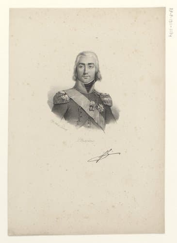 Portret van Jean-Baptiste Bessières by anonymous; veuve Delpech (Naudet)