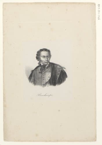 Portret van Charles de Bonchamps by anonymous; veuve Delpech (Naudet)