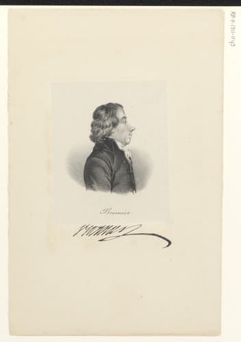 Portret van Antoine Bonnier d'Alco by anonymous; veuve Delpech (Naudet)