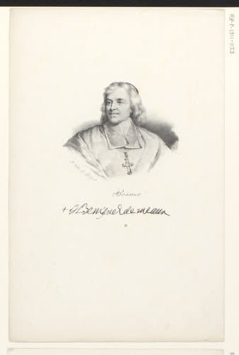 Bossuet by anonymous; veuve Delpech (Naudet)