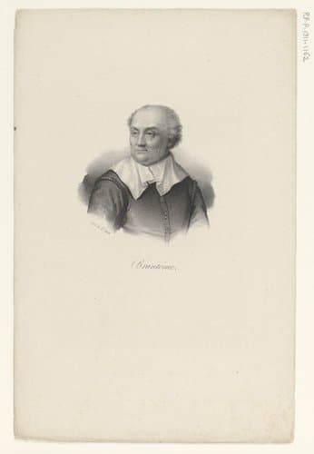 Portret van Brantôme by anonymous; veuve Delpech (Naudet)