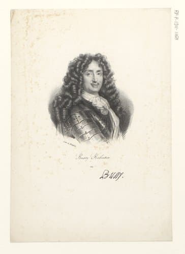 Portret van Roger de Bussy-Rabutin by anonymous; veuve Delpech (Naudet)