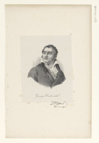Portret van Georges Cadoudal by anonymous; veuve Delpech (Naudet)