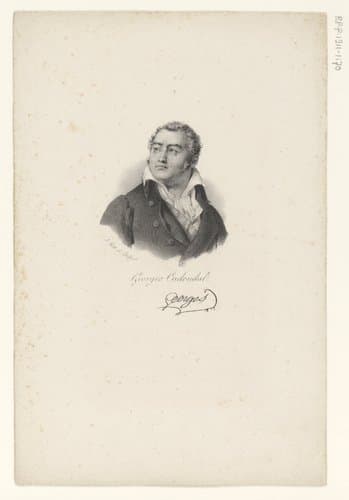 Portret van Georges Cadoudal by anonymous; veuve Delpech (Naudet)