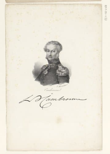 Cambronne by anonymous; veuve Delpech (Naudet)