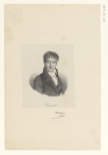 Portret van Lazare Carnot by anonymous; veuve Delpech (Naudet)