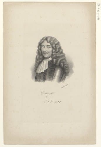 Portret van Nicolas Catinat by anonymous; veuve Delpech (Naudet)