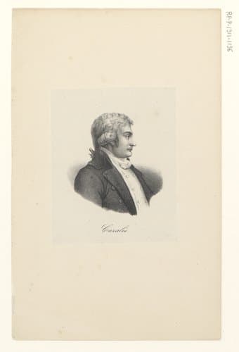 Portret van Jacques Antoine Marie de Cazalès by anonymous; veuve Delpech (Naudet)